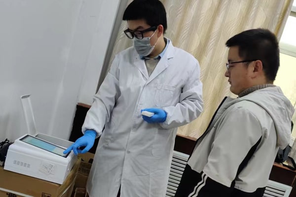 甘肅鎮(zhèn)原縣市場監(jiān)督管理局引進多臺優(yōu)云譜食品快檢儀器